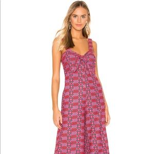 Tularosa Betsy Embroidered Jumpsuit